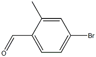 2-METHYL-4-BROMOBENZALDEHYDE 구조식 이미지