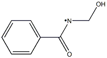 N-HYDROXYMETHYLBENZOYLAMINO 구조식 이미지