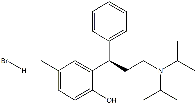 TOLTERODINE HBR Structure