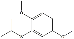 2,5-DIMETHOXY-1-ISOPROPYLTHIOBENZENE Structure