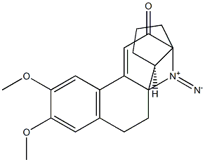 8,13-diaza-2,3-dimethoxygona-1,3,5(10),9(11)-tetraen-12-one 구조식 이미지