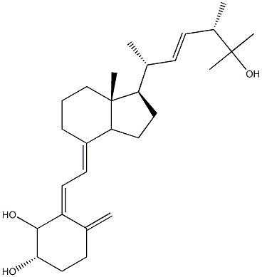 4,25-dihydroxyvitamin D2 구조식 이미지