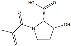 N-methacryloyl-hydroxyproline Structure