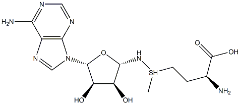 aza-S-adenosylmethionine 구조식 이미지