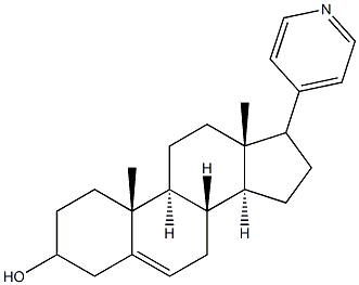 17-(4-pyridyl)androst-5-en-3-ol Structure