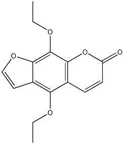 5,8-diethoxypsoralen Structure