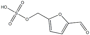 5-sulfooxymethylfurfural 구조식 이미지