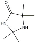 2,2,5,5-tetramethyl-4-imidazolidinone 구조식 이미지