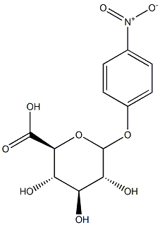 p-nitrophenol glucuronide Structure