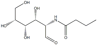 N-butanoylmannosamine 구조식 이미지