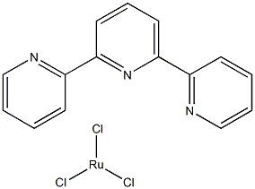 trichloro(2,2'-6',2''-terpyridine)ruthenium 구조식 이미지