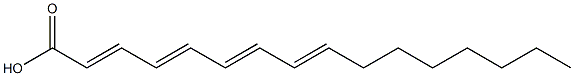 hexadecatetraenoic acid 구조식 이미지