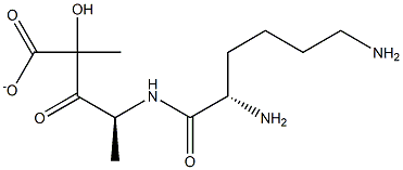 lysyl-alanyl-lactate 구조식 이미지