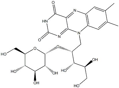 riboflavin alpha-glucoside synthesizing enzyme 구조식 이미지