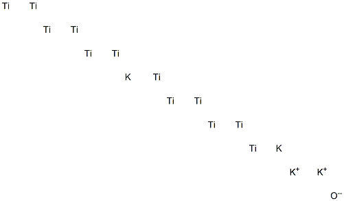 DIPOTASSIUMHEXATITANIUMOXIDE Structure