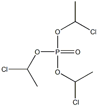 TRIS(ALPHA-CHLOROETHYL)PHOSPHATE Structure