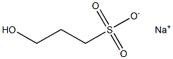 SODIUM3-HYDROXY-1-PROPANESULPHONATE Structure