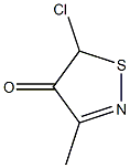 5-CHLORO-3-METHYLISOTHIAZOLONE Structure