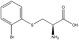 S-ORTHO-BROMOPHENYL-CYSTEINE 구조식 이미지