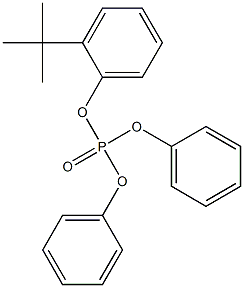 TERT-BUTYLTRIPHENYLPHOSPHATE 구조식 이미지