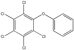 PENTACHLORODIPHENYLETHER Structure