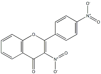 3,4'-DINITROFLAVONE Structure