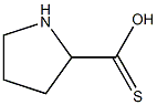 2-PYRROLIDINECARBOTHIOICACID 구조식 이미지