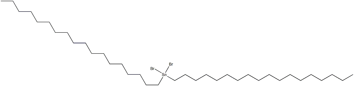 DIOCTADECYLTINDIBROMIDE 구조식 이미지