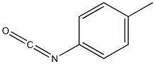 PARA-TOLUENEMONOISOCYANATE 구조식 이미지