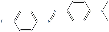 4'-FLUORO-4-DIMETHYLAMINOAZOBENZENE 구조식 이미지