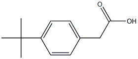 2-(PARA-TERT-BUTYLPHENYL)ACETICACID 구조식 이미지