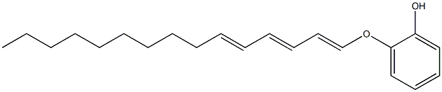 3-PENTADECATRIENYLCATECHOL Structure