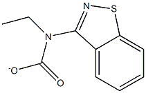 BENZISOTHIAZOLE-3-ETHYLCARBAMATE 구조식 이미지