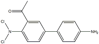 MONOACETYLDICHLOROBENZIDINE Structure