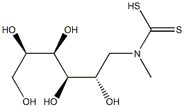 N-METHYL-N-DITHIOCARBOXYGLUCAMINE Structure