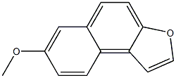NAPHTHO(2,1-B)FURAN,7-METHOXY- Structure