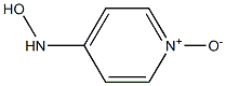 4-HYDROXYLAMINOPYRIDINE1-OXIDE Structure