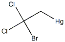 DICHLOROBROMOETHYLMERCURY Structure