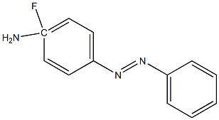 4FLUORO4AMINOAZOBENZENE 구조식 이미지