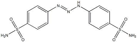 1,3-DI(4-SULPHAMOYLPHENYL)TRIAZENE 구조식 이미지