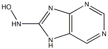 HYDROXYLAMINOPURINE Structure