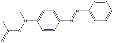 N-ACETOXY-N-METHYL-4-AMINOAZOBENZENE 구조식 이미지
