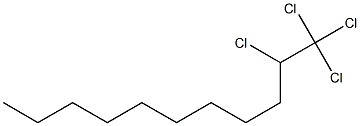 TETRACHLOROUNDECANE Structure