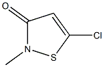 5-CHLORO-2-METHYL-3-(2H)-ISOTHIAZOLINONE Structure