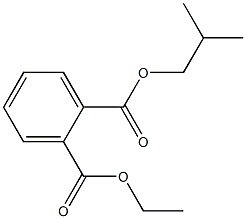 PHTHALICACIDETHYL-ISO-BUTYLESTER Structure