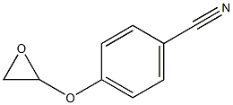 4-CYANOPHENYLVINYLETHEREPOXIDE Structure