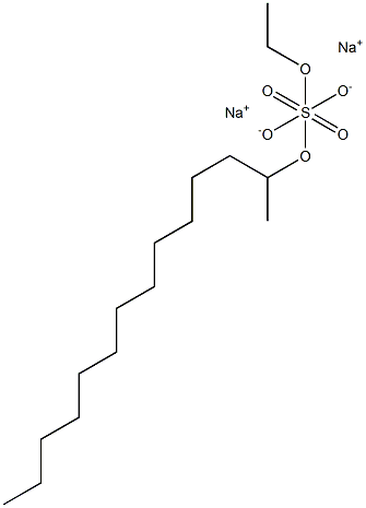 SODIUMLAURYLDIETHOXYSULPHATE 구조식 이미지