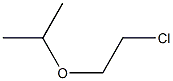 2-ISOPROPOXYETHYLCHLORIDE 구조식 이미지