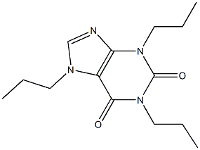 1,3,7-TRIPROPYLXANTHINE Structure