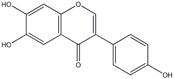 6-HYDROXYDAIDZEIN Structure